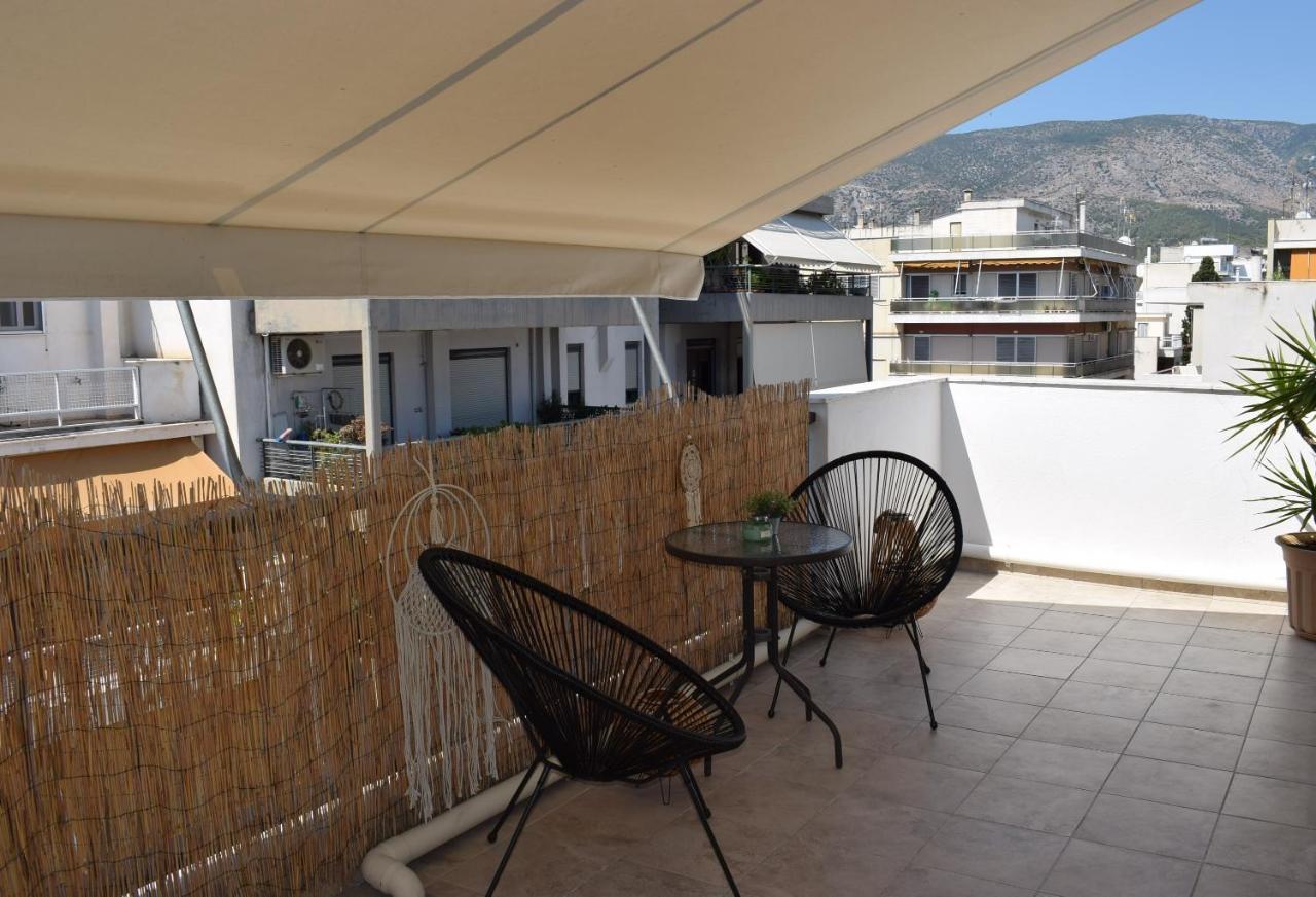 Appartement Boho Oasis Central Penthouse à Vólos Extérieur photo