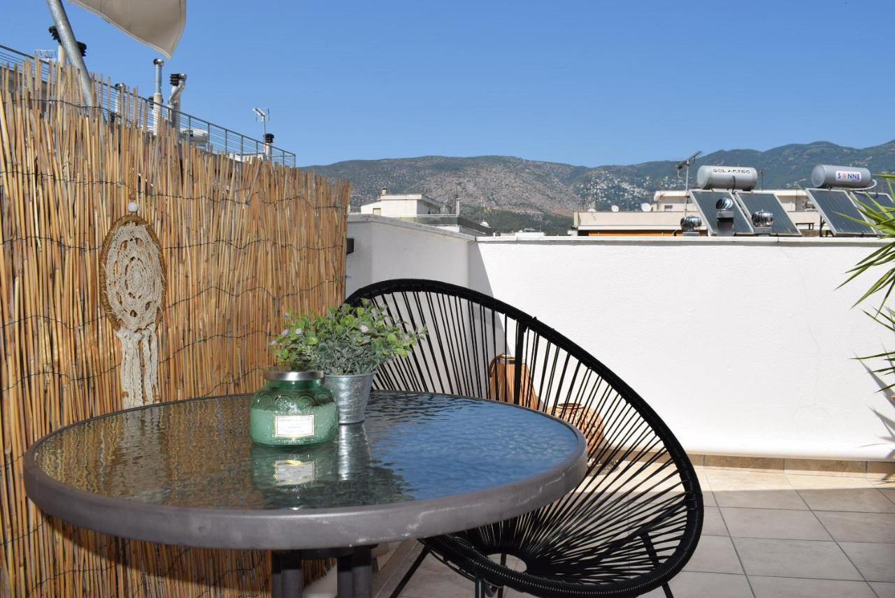 Appartement Boho Oasis Central Penthouse à Vólos Extérieur photo
