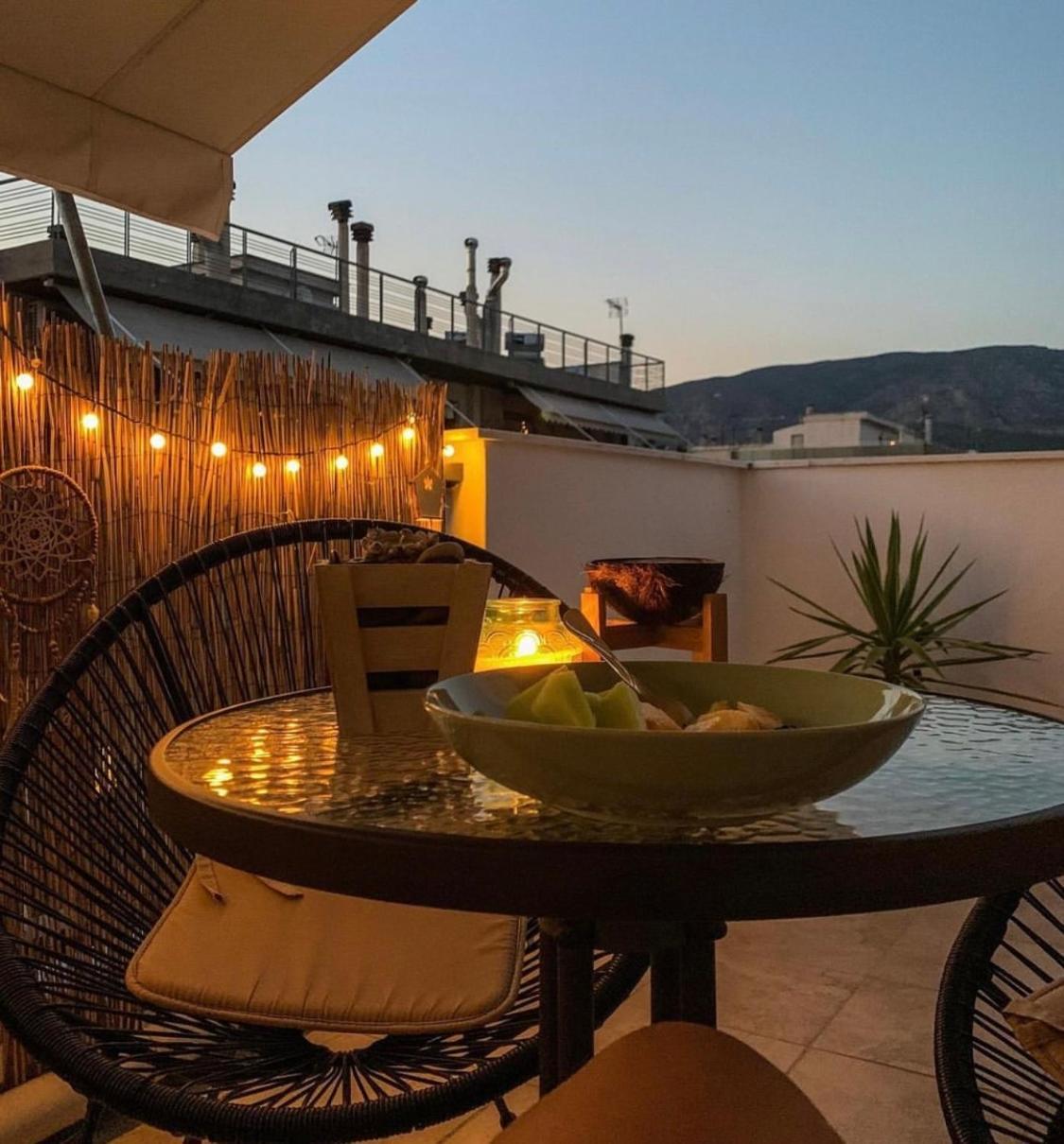 Appartement Boho Oasis Central Penthouse à Vólos Extérieur photo